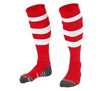 Stanno Men's Original Football Socks Red / White 7-9 UK