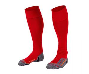 Stanno Sports Socks - UNI Pro Socks - Socks with Breathable Capacity and Ankle Protection - Sports Socks - Anatomical Socks with Left/Right Indicators, red, 41-44