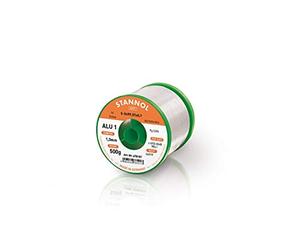 Stannol 478102 TC ALU1 Soldering Wire, 1 mm Diameter, 250 g Spools