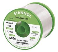 Stannol Kristall 600 Solder Lead-Free Sn96.5Ag3Cu0.5 REL0 1mm 500g