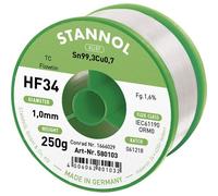 Stannol HF34 Solder Lead-Free Sn993Cu07 10MM 250G Reel