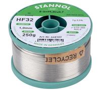 Stannol Solder Wire HF32 Sn99Cu1 1.0mm 250g 648120