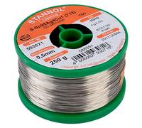 Stannol Solder Wire HS10 Sn95.5AG3.8Cu0.7 0.5mm 250g 593071
