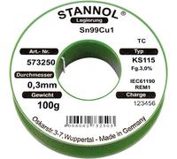 Stannol Solder Wire Sn99Cu1 KS115 3.0% 1.0mm 500g