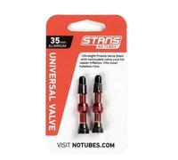 Stan's NoTubes 35 mm Valves Red (2 units)