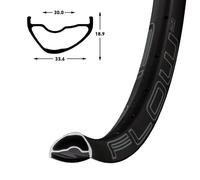 Stans No Tubes Flow Mk4 29´´ Rim Black 32H