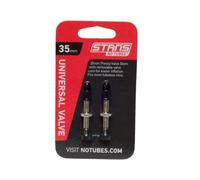 Stans NoTubes Universal Presta Valve Stems Brass Pair