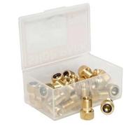 Stans No Tubes Presta To Schrader Valve Adapter 25 Units One Size Silver