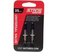 Stans NoTubes Universal Presta Valve Stems Brass Pair