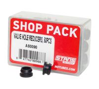Stans No Tubes Valve Hole Reducers 50 Units Black