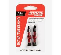 Stan's NoTubes 35 mm Valves Red (2 units)