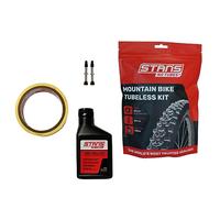 Stans NoTubes Tubeless Kit Mountain Bike 21mm Tape 44mm Valve