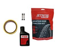 Stans NoTubes - TUBELESS KIT, MTN, 33 TAPE, 44 VALVE CYCLING AC NEW