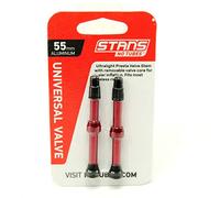 Stans NoTubes Universal Valve Stems, Presta, 55MM, RED
