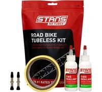 Stans No Tubes Road 21 Mm Tubeless Kit Clear One Size Multicolor