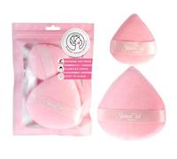 StansOut Beauty Velvet Makeup Puff Set (2-Pack) - Luxuriously Soft Powder Puffs for Seamless Face Makeup Application - Premium Quality - Perfect for Flawless On-the-Go Touch-Ups