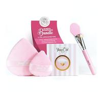 StansOut Ultimate Complexion Bundle: Liquid Foundation Brush, Makeup Brushes for Liquid, Cream, Stick Foundation - Flat, Round, Blender Brushes - 101 Contoured, 108 Straight - Long-Lasting