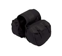 Stansport Canvas Saddle Bag - Black (766-20)