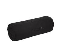 Stansport Zippered Canvas Deluxe Duffel Bag - Black (1233)