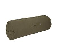 Stansport Zippered Canvas Deluxe Duffel Bag - O.D. Green (1232)