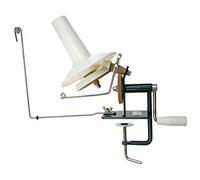 Stanwood Needlecraft Yarn/Fiber/Wool/String Ball Winder, Metal, White, Large, 10 oz