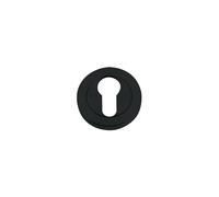 Stanza Escutcheon Euro-Profile (50mm Dia.) Black