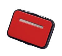 STAP COTER FOR WALKING - Solar Energy Calorie Tracker | Large LCD Pedometer with Waist Clip, Mile/Km Walking Tracks, Daily Steps and Fitness Goals Green, Red, Silver