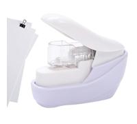 Staple Free Stapler - Stapleless Portable Compact Stapling Machine, Paper Crimper Tool | No Metal Fastener Binder for Documents, Office, School, Home, Business, Arts, Desk, Hospital, Paper Organizer
