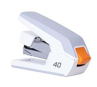 Staple Gun Thickened Stapler Office 40 Pages Capacity Can Save Effort and Reduce Workload Compact Type Suitable for School Or Desk Office Supplies(White)