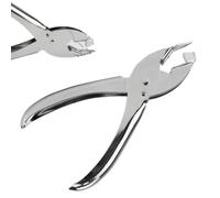 Staple Remover Hand Tool - Hand Nail Puller Made of Metal, Hardwood Handle