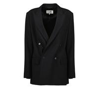 Stapled Blazer- female- MM6 Maison Margiela- Blazers- Black- M- Jackets M