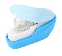 Stapleless Stapler,4 Pages Binding Capacity Stapleless Paper Crimper Desktop Stapler Mini Handheld Staplers No Needle Type Stapler for Office Paper Stapler