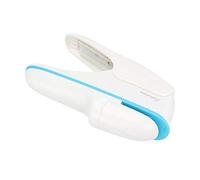 Stapleless Stapler, Stapleless Stapler Crimp No Holes with Labor Saving Structure ABS Material No Staple Stapler for Stapling (White)
