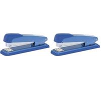 Stapler Office Products Capacity Up to 40 Sheets Metal Blue/Small Office Accessories/Type-Standard/Material-Metal/Colour-Blue/Internal Depth (mm)-90 (Pack of 2)