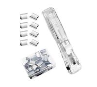 Stapler Stapler | Fixes Up to 40 Sheets with Note Clip, Pack of 50 Included, Reusable Office Stapler - for School, Office, Home, Class, Arts and Crafts