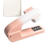 Staplers For Desk - 360 Degree Rotating Stapler For Binding | Non-Slip And Ergonomic Office Supplies, Long Range Stapling Machine For Brochures Documents Posters