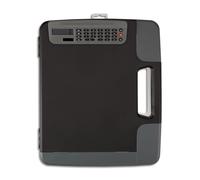 Staples 1671416 Portable Clipboard with Calculator HVY Duty Black 14 3/8 x 12 x 1 5/8