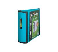 STAPLES 3 Inch BetterView Binder with D-Rings Teal