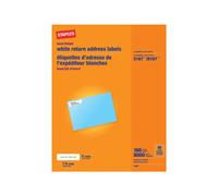 Staples 573945 Laser/Inkjet Shipping Labels 0.5-Inch W x 1.75-Inch L W