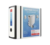 Staples Better Binder Heavy-Duty View, White, 1000-Sheet Capacity, 5" (Ring Diameter)