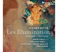 STAPLES - BRITTEN LES ILLUMINATIONS SERENADE NOCTURNE - CD - B123z