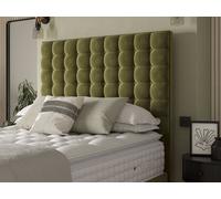 Staples & Co Bloomsbury Hotel Height Headboard Super King Castello Silver Grey