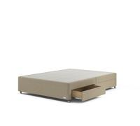 Staples & Co Divan Base On Castors King Oxford Parchment