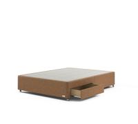 Staples & Co Divan Base On Castors Small Double London Tan