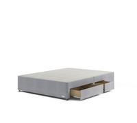 Staples & Co Divan Base On Glides Double Canvas Mist