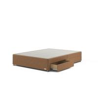 Staples & Co Divan Base On Glides Double London Tan