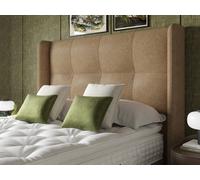 Staples & Co Queensbury Hotel Height Split Headboard Double Dutch Green