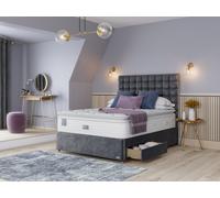 Staples & Co Refresh Eco Latex Pocket 3000 Divan Bed Set Super King Castello Ink