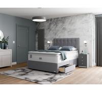 Staples & Co Renew Eco Latex Pocket 2300 Divan Bed Set King Bespoke Stone
