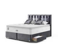 Staples & Co Renew Eco Latex Pocket 2300 Divan Bed Set Super King Castello Ink